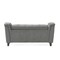 GDF Studio; GDF Studio Arthur Grey Tufted Fabric Armed Storage Ottoman Bench; Category:Ottomans; Image:2